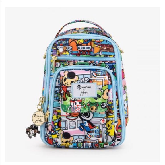 tokidoki Handbags - NWT Tokidoki x Jujubee: Rare 🔥 Collectible Mini To Go Double Srrap Tavel Bag